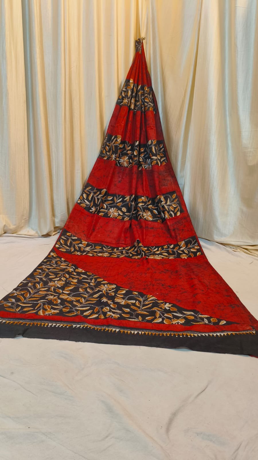 Shantiniketan Heritage: Batik & Corner-to-Corner Kantha Masterpiece